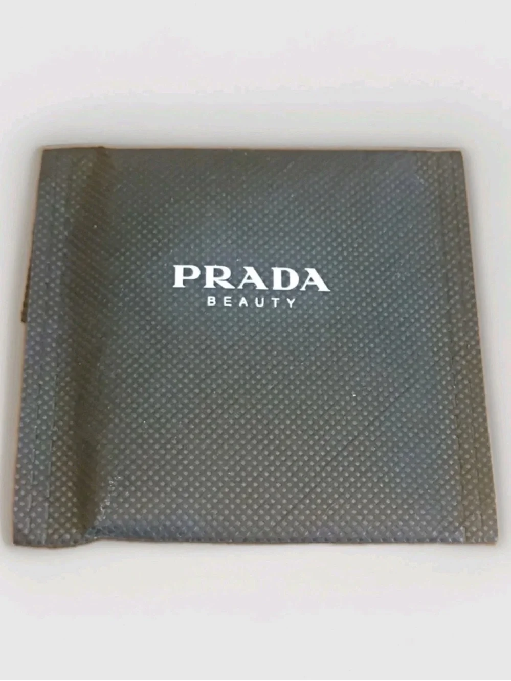 Prada Beauty Enamel Mini Charm Keychain Trio in Pink, White & Mint with Gold HW